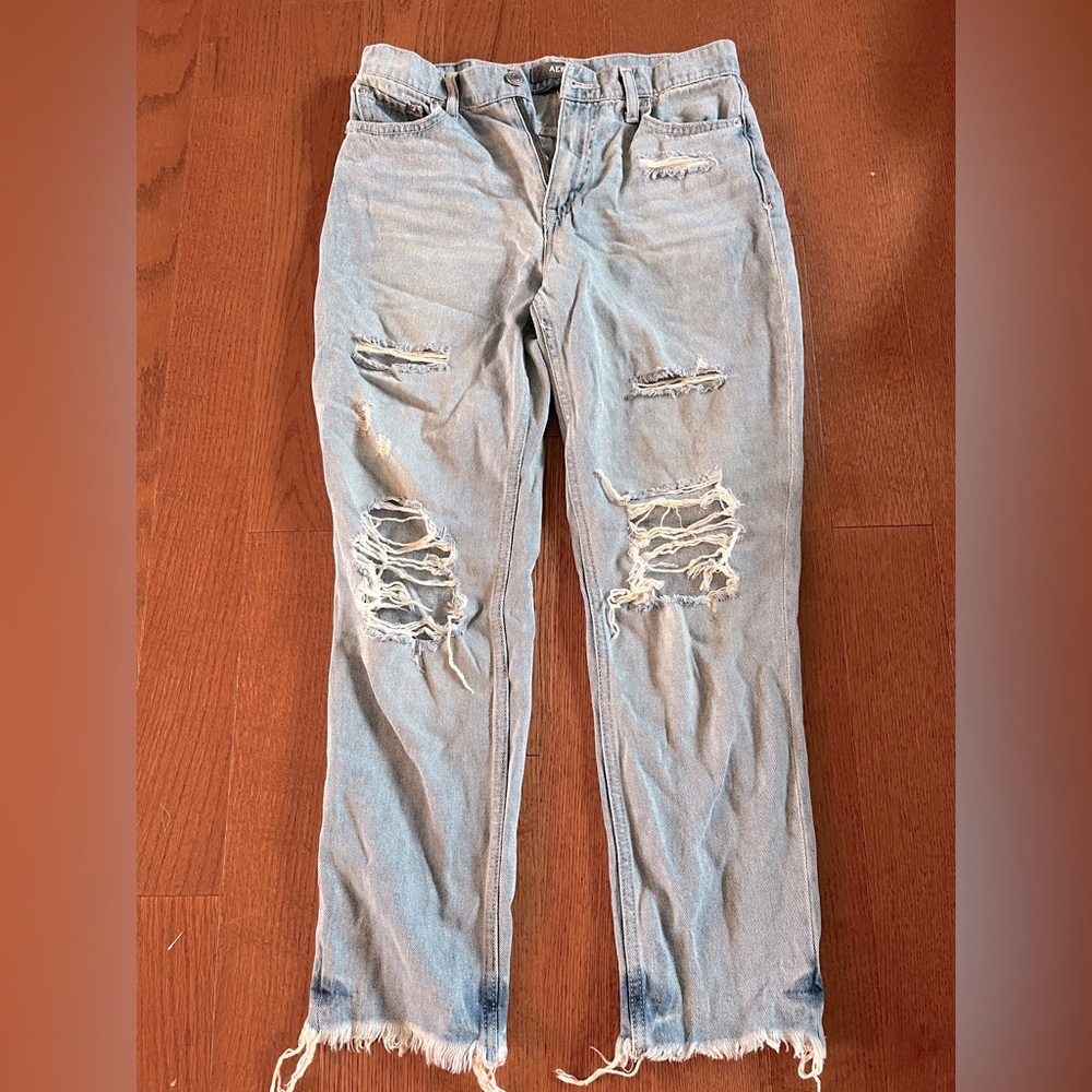 aeropostale mom jeans